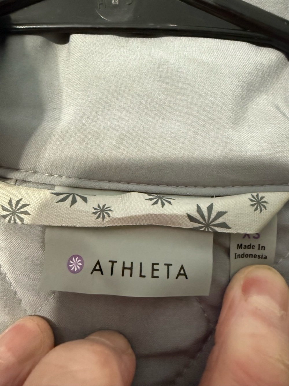 Athleta Grey Quilted Full-Zip Active Quilted Jacket - Picture 2 of 8